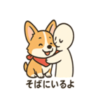 赤いスカーフのコーギー（個別スタンプ：31）