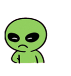 エイリアンの電波つぶやき便@SFW（個別スタンプ：4）