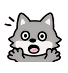 オオカミのぼっち遠吠え便@SFW（個別スタンプ：12）