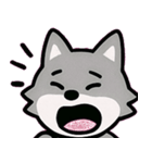 オオカミのぼっち遠吠え便@SFW（個別スタンプ：13）