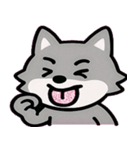 オオカミのぼっち遠吠え便@SFW（個別スタンプ：15）