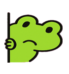 ぴょんぴょんカエルの感情便@SFW（個別スタンプ：1）