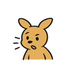 ぴょんぴょんカンガルーの元気便@SFW（個別スタンプ：1）