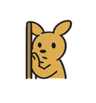 ぴょんぴょんカンガルーの元気便@SFW（個別スタンプ：14）