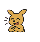 ぴょんぴょんカンガルーの元気便@SFW（個別スタンプ：16）