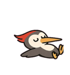 無言キツツキのコンコン便@SFW（個別スタンプ：1）