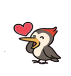 無言キツツキのコンコン便@SFW（個別スタンプ：2）