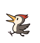 無言キツツキのコンコン便@SFW（個別スタンプ：3）