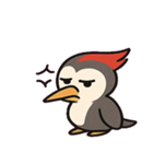 無言キツツキのコンコン便@SFW（個別スタンプ：4）