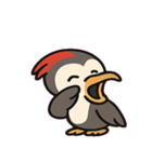 無言キツツキのコンコン便@SFW（個別スタンプ：5）