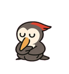 無言キツツキのコンコン便@SFW（個別スタンプ：7）