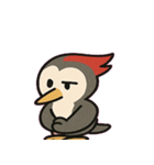 無言キツツキのコンコン便@SFW（個別スタンプ：9）