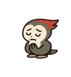 無言キツツキのコンコン便@SFW（個別スタンプ：11）