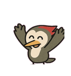 無言キツツキのコンコン便@SFW（個別スタンプ：12）