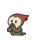 無言キツツキのコンコン便@SFW（個別スタンプ：13）