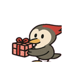 無言キツツキのコンコン便@SFW（個別スタンプ：14）