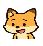 だんまりキツネのしっぽ便@SFW（個別スタンプ：1）