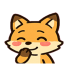 だんまりキツネのしっぽ便@SFW（個別スタンプ：2）