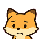 だんまりキツネのしっぽ便@SFW（個別スタンプ：3）