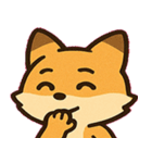 だんまりキツネのしっぽ便@SFW（個別スタンプ：7）