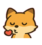 だんまりキツネのしっぽ便@SFW（個別スタンプ：14）