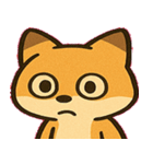 だんまりキツネのしっぽ便@SFW（個別スタンプ：16）