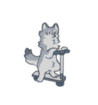 いろいろなオオカミくん7（個別スタンプ：19）