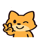 ずるカワきつねのひとこと便@SFW（個別スタンプ：3）