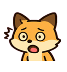 ずるカワきつねのひとこと便@SFW（個別スタンプ：4）