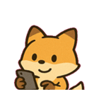 ずるカワきつねのひとこと便@SFW（個別スタンプ：12）