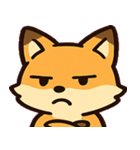 ずるカワきつねのひとこと便@SFW（個別スタンプ：13）