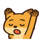 ずるカワきつねのひとこと便@SFW（個別スタンプ：14）