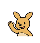 ツッコミカンガルーのドヤ便@SFW（個別スタンプ：1）