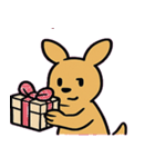 ツッコミカンガルーのドヤ便@SFW（個別スタンプ：6）