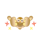 福福フクロウ☆省スペース（個別スタンプ：12）