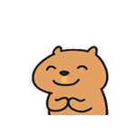 カピバラのぼんやり通信@SFW（個別スタンプ：1）