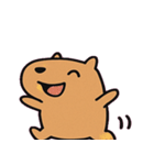 カピバラのぼんやり通信@SFW（個別スタンプ：3）
