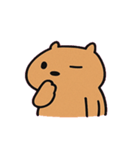 カピバラのぼんやり通信@SFW（個別スタンプ：7）