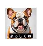 かわいい犬たちの毎日ことばスタンプ（個別スタンプ：10）