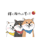 柴犬のおにぎり屋さん（個別スタンプ：32）