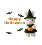 毎日使えるふわふわうさぎのスタンプ（個別スタンプ：35）