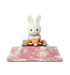 毎日使えるふわふわうさぎのスタンプ（個別スタンプ：39）