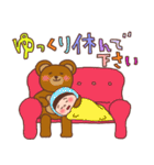 ほっかむり花ちゃんと動物たち13 敬語（個別スタンプ：27）