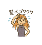 女子サーファー毎日使える日常会話スタンプ（個別スタンプ：36）