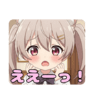 ツインテールとお嬢様のプレミアムセット（個別スタンプ：11）