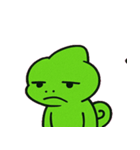 カメレオンの感情カラフル便@SFW（個別スタンプ：11）