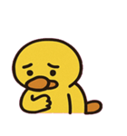 カモノハシの無言がすぎる便@SFW（個別スタンプ：3）