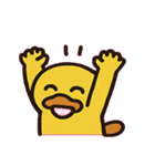 カモノハシの無言がすぎる便@SFW（個別スタンプ：6）