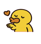 カモノハシの無言がすぎる便@SFW（個別スタンプ：10）