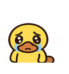 カモノハシのなんかヘン便@SFW（個別スタンプ：4）